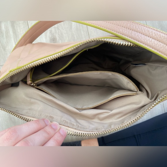 Cole Haan - Peach coloured with bright yellow trim - Used condition - Picture 8 of 16